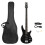 Full Size 4 String GIB Electric Bass Guitar w/ Strap Bag 1