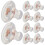 10Pcs Transparent Silikon Örhängeskydd För Kvinnor Och 1