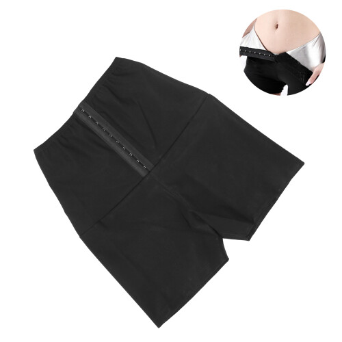 Shorts de sauna en néoprène thermo à taille haute L/XL 2