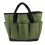 Gardening Utility Tote Robust Design Nine-Compartment Green Durable Garden Tool Organizer 1