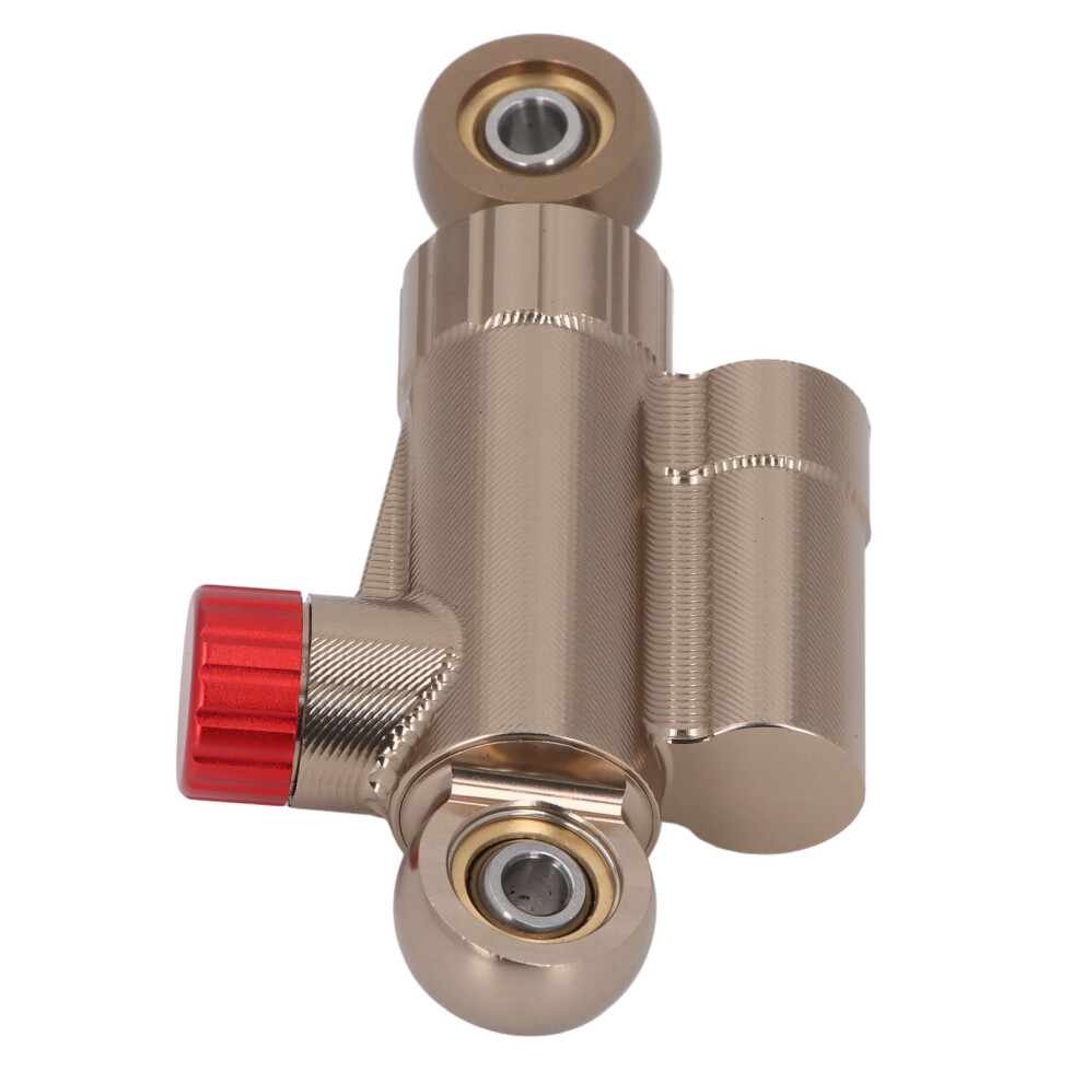 Adjustable Cnc Aluminum Motorcycle Steering Damper - 133Mm Gold 7641358899088
