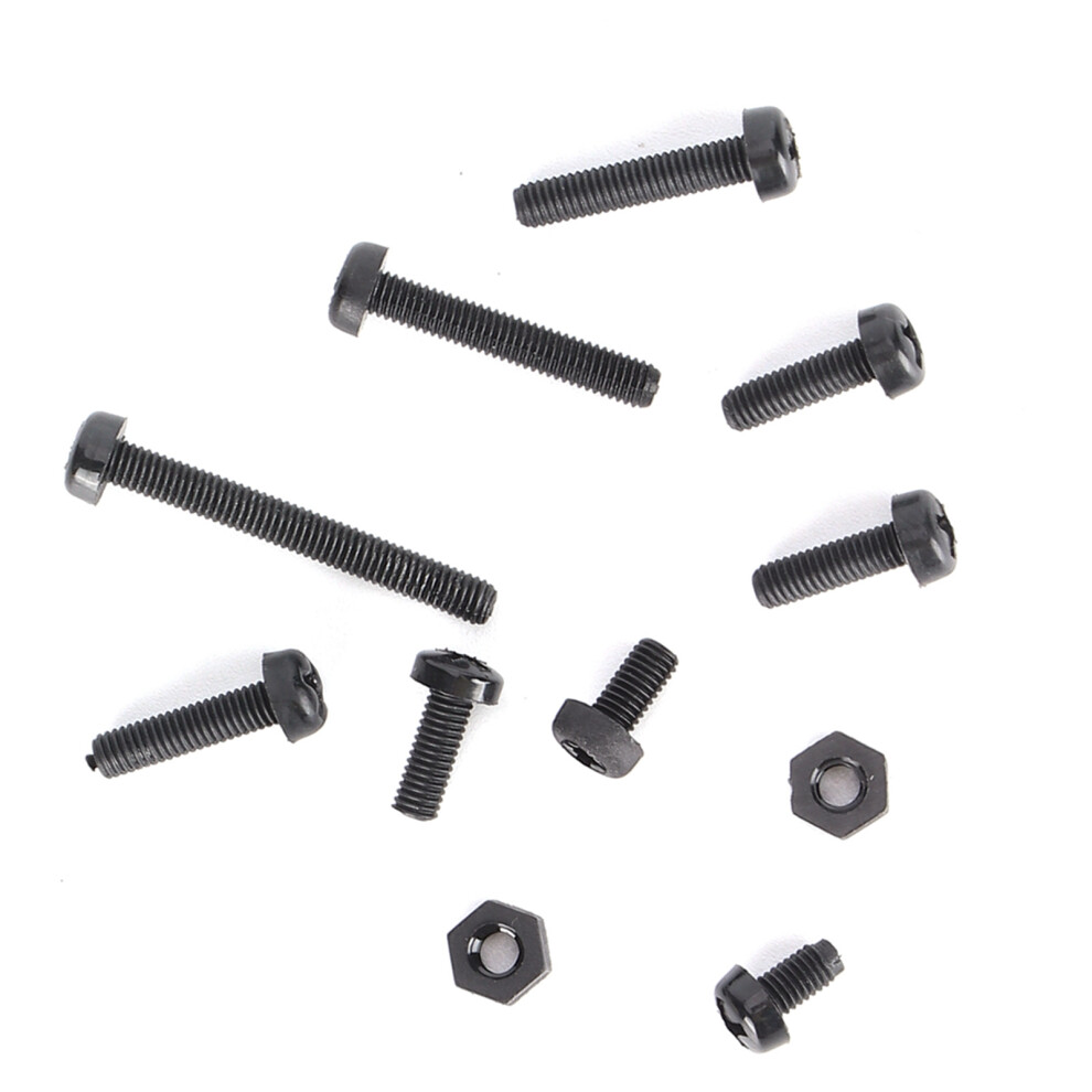 Plastic Nut & Screw Kit 160Pcs Nylon Cross & Hex Fasteners For Home Repairs 5001358898795