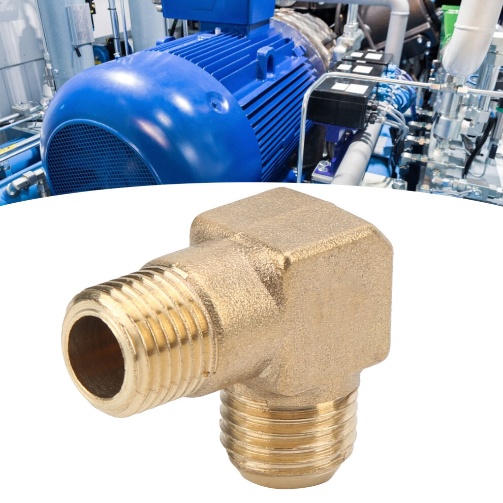 G1/4Xm14 90 Brass Elbow Pipe Fitting For Air Compressor System 8441358898864