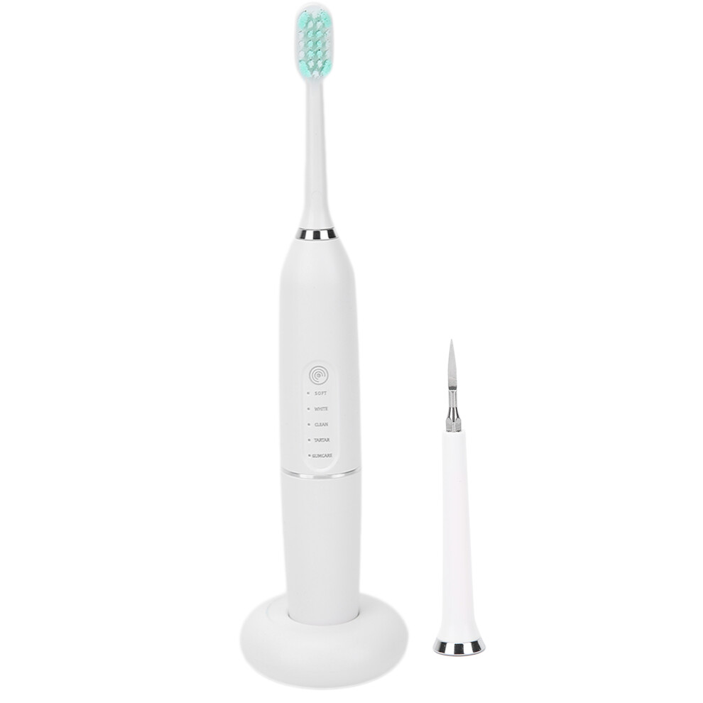 Children's Electric Wireless Charging Whitening Toothbrush, ABS, 300mAh