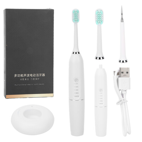 Brosse à dents blanche compacte à nettoyage en profondeur 300 mAh 1