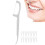 Disposable Tooth Floss Picks 20pcs for Efficient Home Oral Cleaning 16