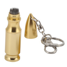 Aluminium Billardstockspitzenerdungs-Formungshilfe Reparaturwerkzeug, Gold, 7,71,6cm