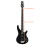Full Size 4 String GIB Electric Bass Guitar w/ Strap Bag 18