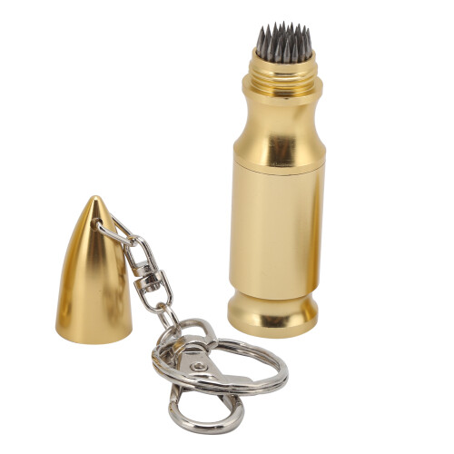 Outil de façonnage de billard en aluminium doré, 7,7 x 1,6 cm 1