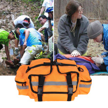 Portable Orange Compact Emergency Kit 45x30x19cm for Home & Car