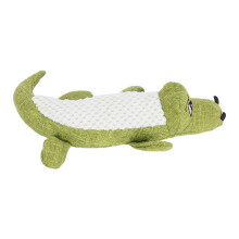 Jouet en peluche crocodile pour chien 30 x 17 cm vert 72 g