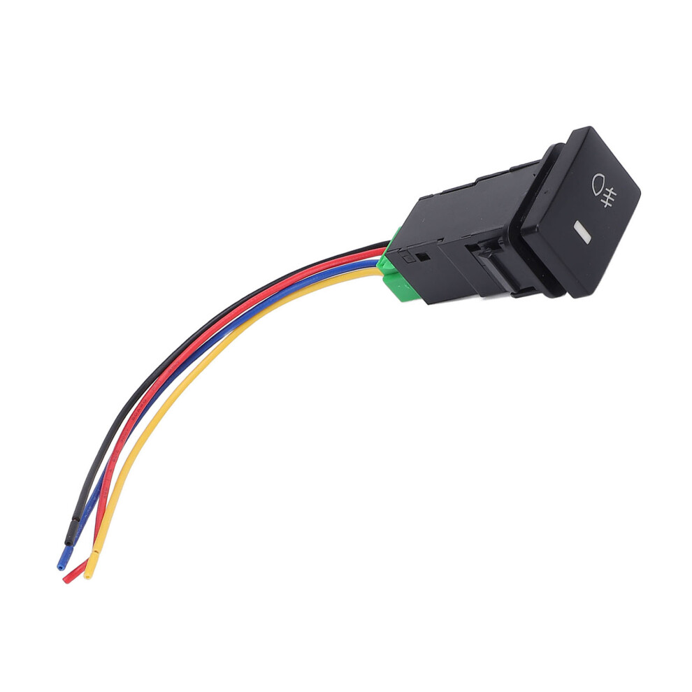 4 Pole 12V Push Button Switch With Led Indicator For Fog Drl Led Bar Light 9321358901643