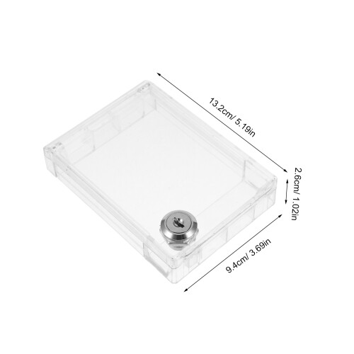 1 Set Låsbart Vägguttagsskydd För Luftkonditionering 13X9,4X2,6 Cm 1