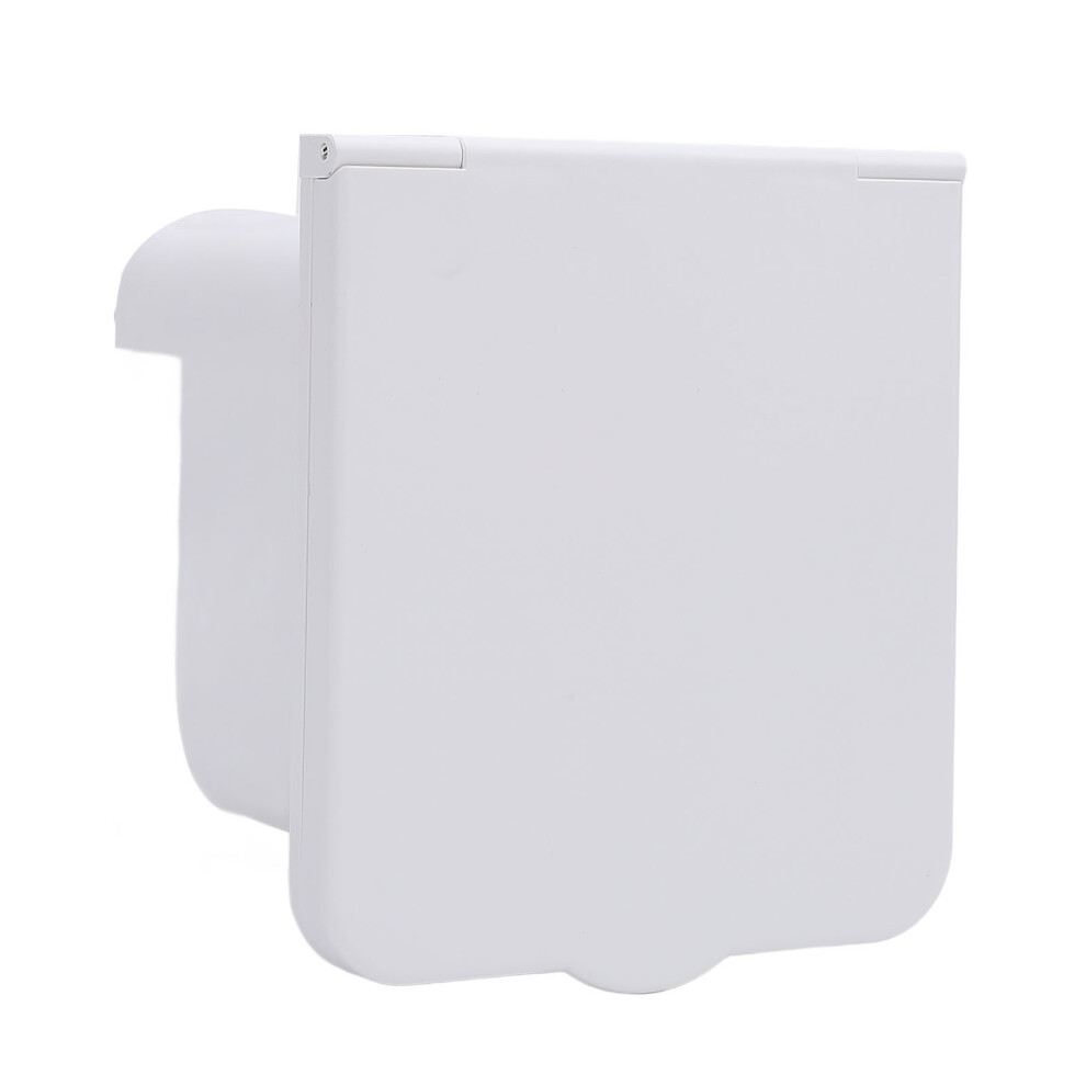 Water Resistant 3Pin 32A Rv Power Inlet Socket For Motorhome Trailer White 4111358902567