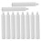 10Pcs Målartuber Aluminium 60 Ml Vit – Återfyllbara 10