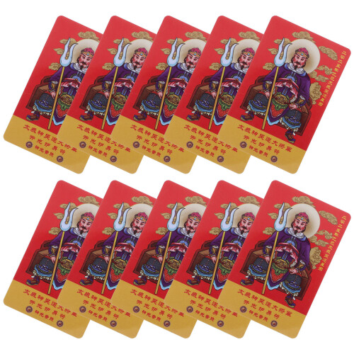 30 Pcs Kinesisk Kort Feng Shui För Skydd Slangeårets 2