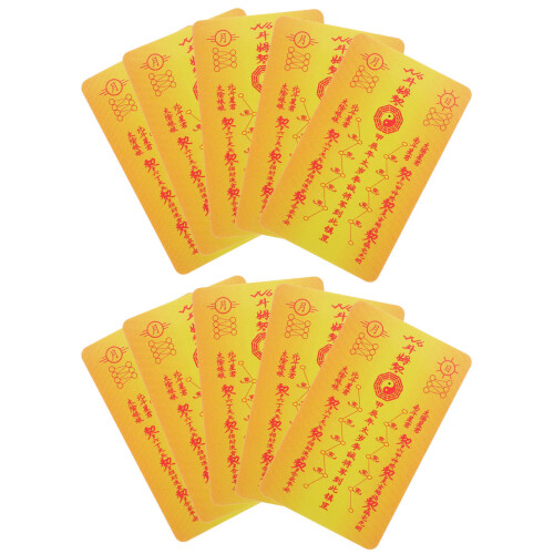 10Pcs Kinesisk Kort General Välgång Framgång