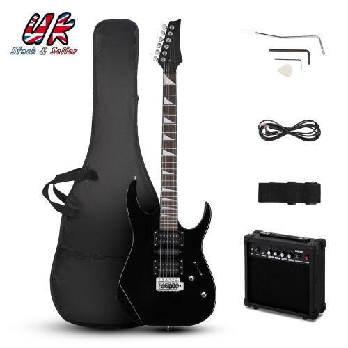 170 Model Electric Guitar W/ 20W AMP Harness Picks Rocker