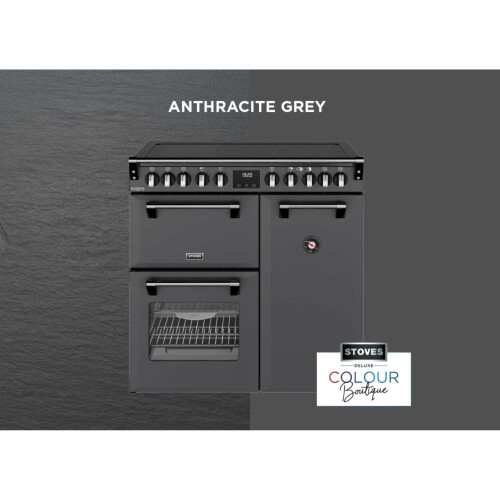 Stoves Stoves Richmond Deluxe 90Ei RTY Range Cooker - Anthracite 1