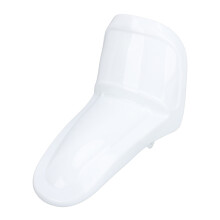 Motorbike Front Mudguard Shockproof Mud Flap Cover for PW50 PY50  White