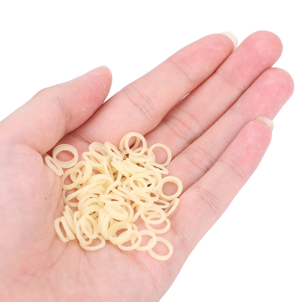100pcs Orthodontic Rubber Bands 3/8 Inch Elastic Brace Accessories