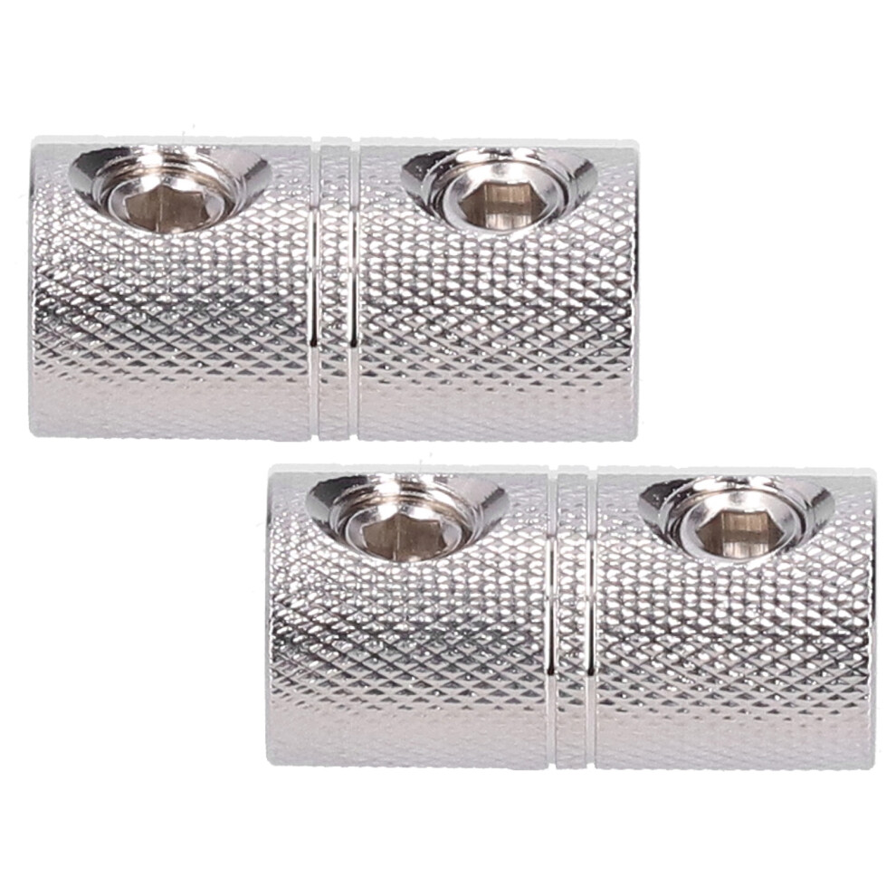 2Pcs 0 Gauge Power Cord Extension Terminal Wire Coupler For Car Audio System 6911358907153