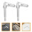 2St Heavy Duty Onderdelen Staal Met Flexibele Koppeling 10