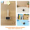 7Teilig Printmaking- : Gummieroller, Vinyl-Roller, Tinten- 9