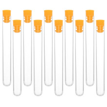 10 Pièces Distributeur D’aiguilles Transparent Avec Aiguilles Colorées 65#