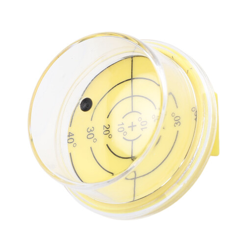 Solar Panel Angle Gauge 4.2cm ABS Yellow Verticality Level Tool