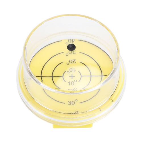Solar Panel Angle Gauge 4.2cm ABS Yellow Verticality Level Tool 2