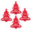 4Pcs Christmas Utensil Holder Felt Silverware Sleeves 3