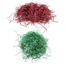 glitter versnipperd papier 200 g, metalen golvend karton