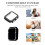 2 Smartwatch Cover Kristall Schutzgehäuse 7