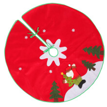 1St Xmas Tree Skirt Van Hoogwaardig