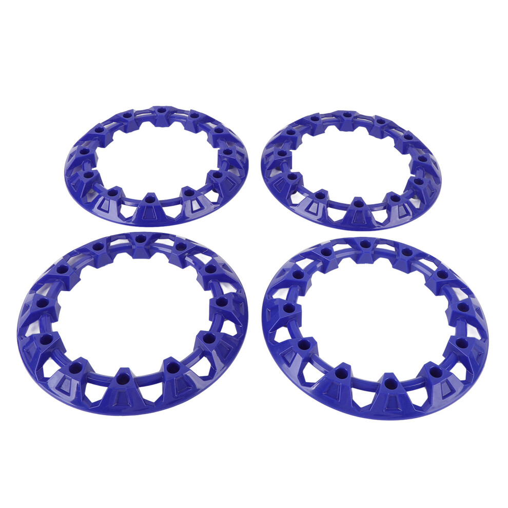 8 Inch Atv Wheel Hub Trim Cover Scratch-Resistant Plastic, Universal Blue 8011358909206