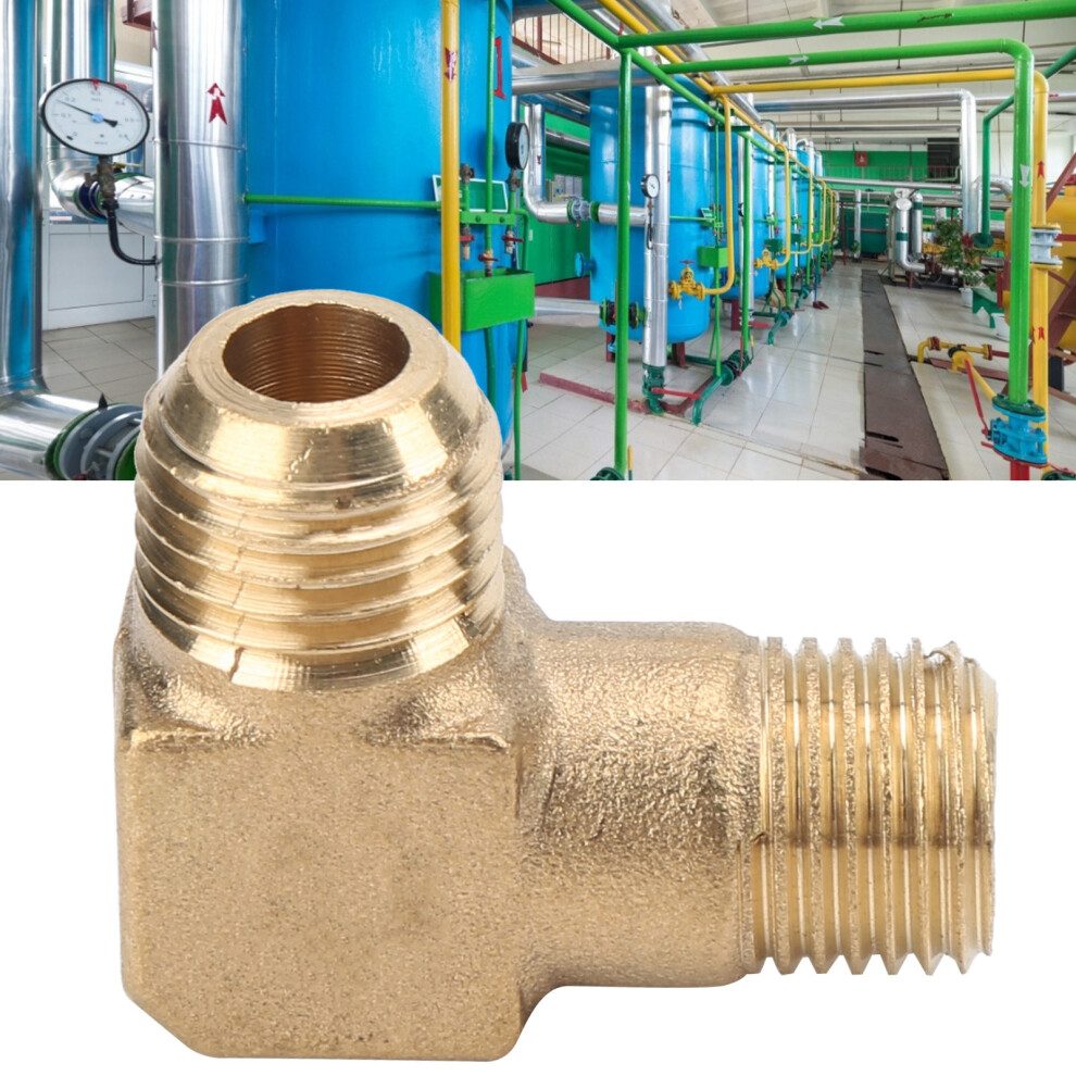 Air Pump Brass Elbow G1/4Xm14 90 Degree Pipe Fitting Accessory 4301358909738