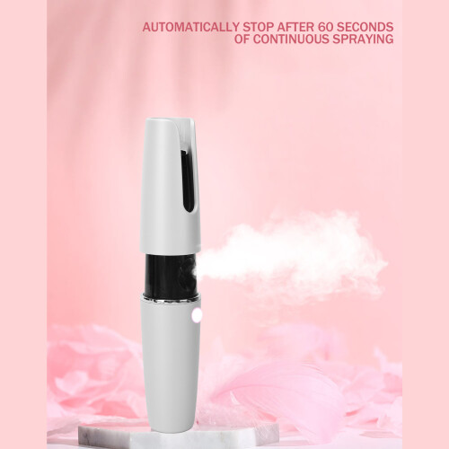 Tragbarer USB-Mist-Sprüher – 7 ml Hautbefeuchter, Weiß 2