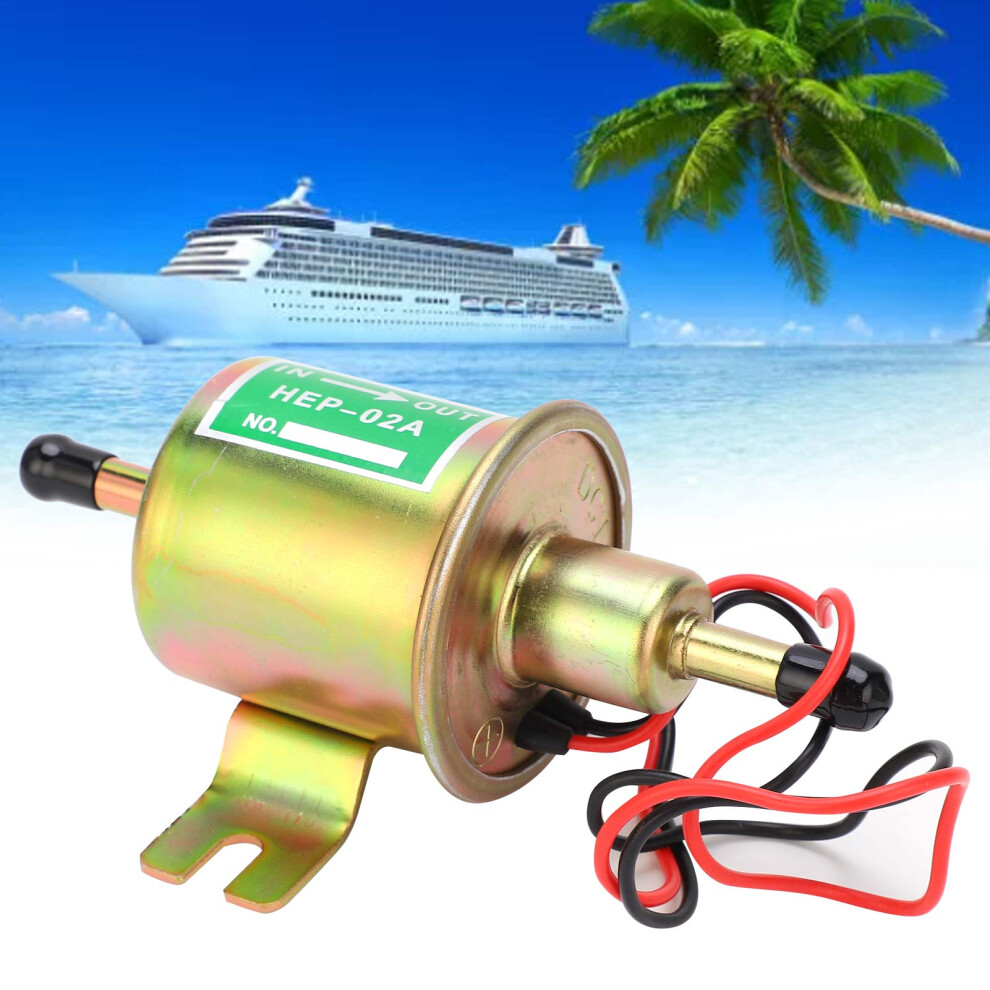 Electric Fuel Pump Hep-02A 0.3In Copper Clad Aluminum 80-100L/H 8771358913411