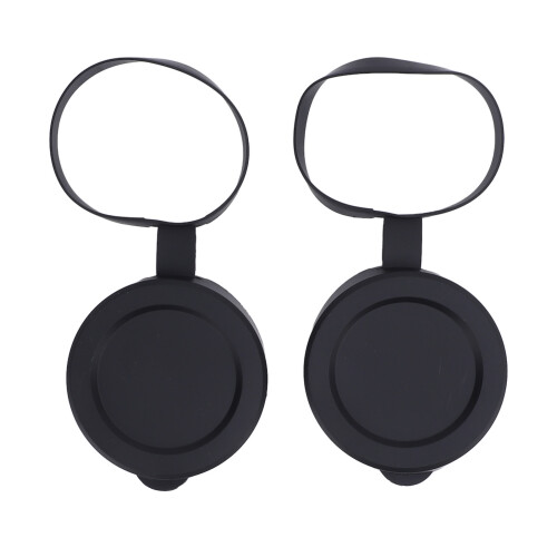 Protective 61-64mm Rubber Lens Caps for Monocular/Binocular – 2Pcs Included 1