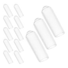 500 Stk Kleiderbügel Endkappen 3/16 Zoll 5 Mm Innendurchmesser Gummischutz