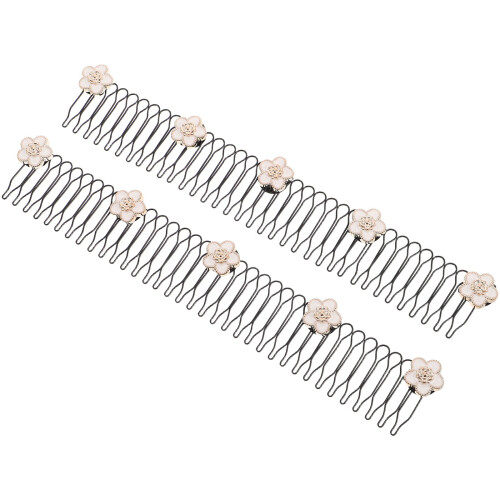 2Stk. Haarfinish-Fixer: U-Form Und Dehnbare Haarnadeln