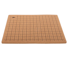 Grid Gedrucktes Korkbrett Diy Garnkissen Für Häkeln Makramee