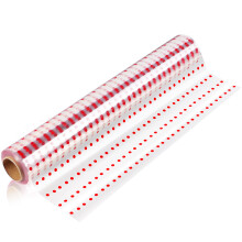 Folded Cellophanfolie 3 Mil, Rot , 3000X80Cm, Zum Verpacken & Basteln