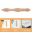 Trapleuning Balusters 6,48x1,18 Inch Ongeverfd Romeins Kolom 10