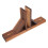 Soporte Base Para Valla Madera, Accesorio , Color Marrón 11