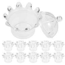 24Stück Transparente Süßigkeitenboxen Mit Deckel Für Pralinen