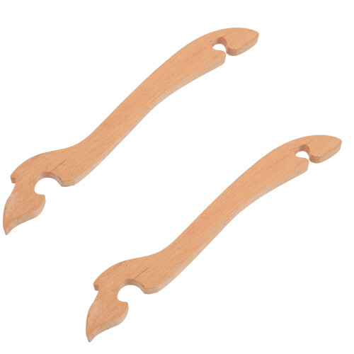 2Stk Holz Push Pull Werkzeug Für Heiße Mit Langem Griff