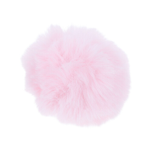 Coelho Plush Cauda PomPom Kawaii Capacete Decorativo Para