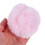 Coelho Plush Cauda PomPom Kawaii Capacete Decorativo Para 4